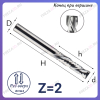 3.175х12х45х3.175 Z2 REISS