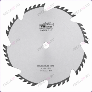 ПИЛЫ ДИСКОВЫЕ TCT 33.1 FZ (HANIBAL) "PILANA" (ЧЕХИЯ)
