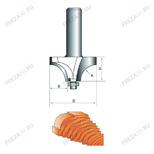 СТФ-1017 S12*D53*H25*R20 Standard Strong