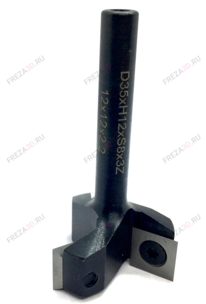 Фреза для Слэбов со сменными ножами D35x8 3z