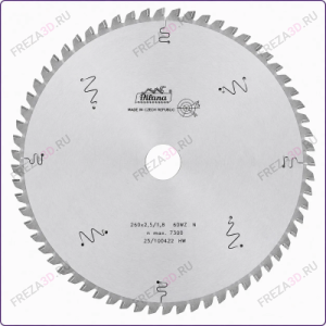 ПИЛЫ ДИСКОВЫЕ TCT 81 WZ (УНИВЕРСАЛЬНЫЕ) "PILANA" (ЧЕХИЯ)