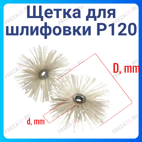 Щетка для шлифовки 80мм P120