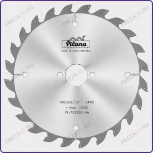 ПИЛЫ ДИСКОВЫЕ TCT 91 WZ и TFZ L (ДЛЯ РУЧНЫХ ЭЛЕКТРОПИЛ ) "PILANA" (ЧЕХИЯ)