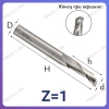 2х6х38х3.175 Z1 GT (Алюминий)